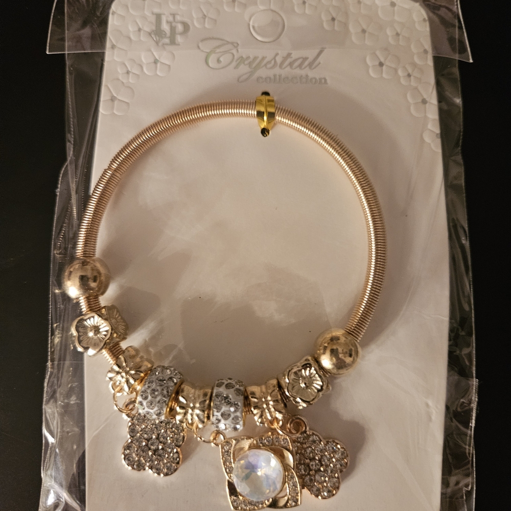 Gold Charm Bracelet